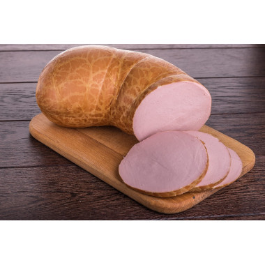 13446 Колбаса вареная "Докторская" мясной продукт категории А (в синюге) в/у (РК)