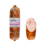 Рулет из мяса индейки с перцем и чесноком в/к к/в в/у (Дзержинка)