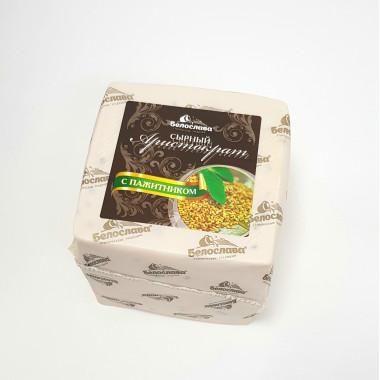 сыр "Сырный Аристократ" с ПАЖИТНИКОМ  50%/ 2 кг КУБ (Белослава)