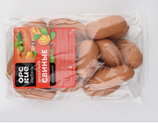 Сардельки "Свиные" мясн. колб. изд. варен. кат. В г/ср (Орск)