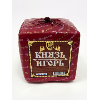 сыр полутвердый "Князь Игорь" (куб)(Новопокровский) ТУ 10.51.40-007-00429950-2017