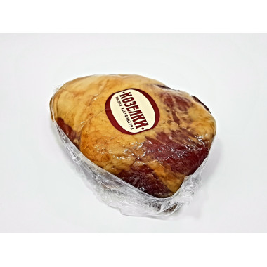 Продукт мясной из свинины. Изделие сырокопченое: Окорок "по каталонски" с/к в/у (Козелки)