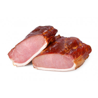 Продукт мясной из свинины. Изделие сырокопченое: Окорок "по каталонски" с/к в/у (Козелки)