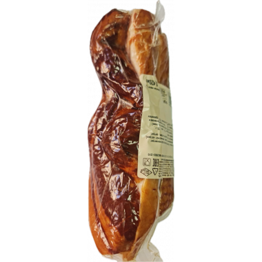 16169 Бекон охлажденный с/к нарезка в/у КУСОК (РК)