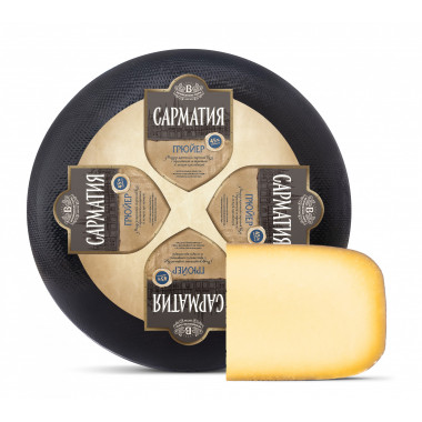 Сарматия Грюйер м.д.ж. 45% (Беловежские сыры)
