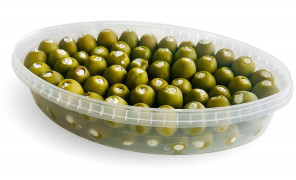 Оливки со сливочным сыром 1400 гр  шт (АМИГА)