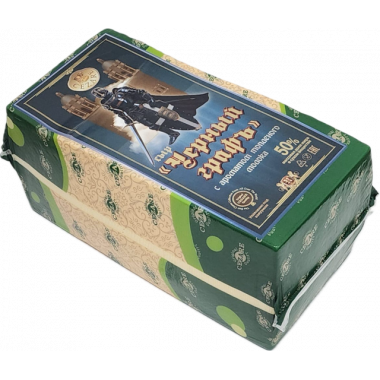 Сыр Черный Графъ с аром. топл. молока 50% брус 4х4кг /Cezare/