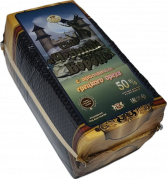 Сыр Черный Ворон 50% с аром. грец. ореха брус 4х4,5кг (Д) /Cezare/