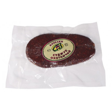 Продукт мясной изделие колбасное с/к полусухое Суджук Традиционный с/к в/у Козелки