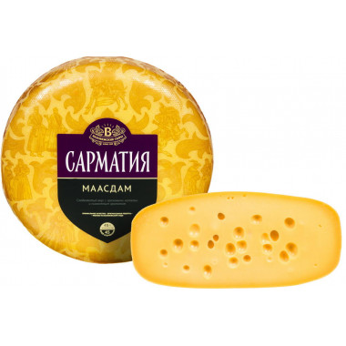 Сарматия Маасдам" м.д.ж 45% (Беловежские Сыры)