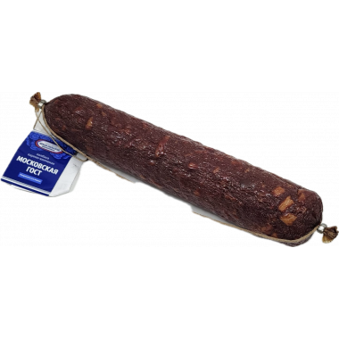 Колбаса варено-копченая «Московская».гост (Юрьев-Польский)