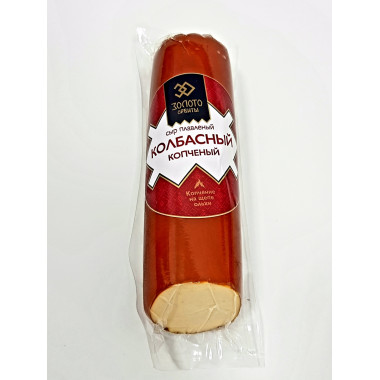 Сыр плав. колбасный копченый "Золото Орбиты"/вакк.упак/40%ж. 300г