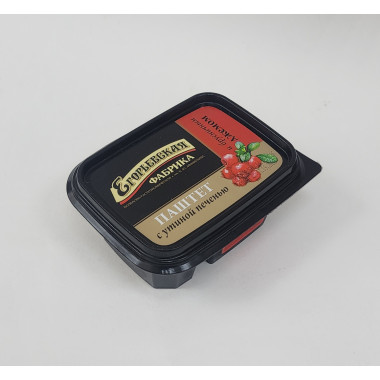 Паштет с утиной печенью и брусничным джемом(150г)( ЕГОРЬЕВСК )(ФКЕ)