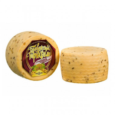 Сыр "Беловежский трюфель с пажитником" и ароматом грецкого ореха, 45%