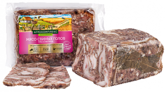 Мясо свиных голов прессованное пр.мясн.кат В 1КГ (Агрокомплекс)